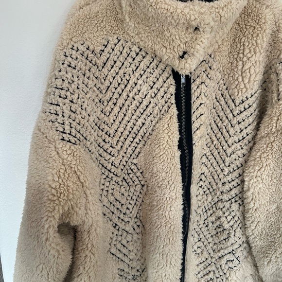 We The Free Avery Embroidered Teddy Coat - Picture 6 of 8